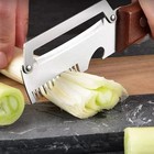 2026 New Paring Knife Ergonomic Wood Handle Knife Stainless Steel Vegetable Peel
