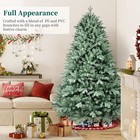7ft Spruce Artificial Christmas Tree - 2518 Pe pvc Branch Tips - Metal Stand
