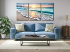 Canvas Print Painting Pictures Wall Art Home Decor Sea Beach Sunrise Landscape