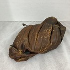 Vintage 1940s Wilson Baseball Glove G1328 Snap Action Streamlined Fingers 