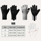 Summer Breathable Half Finger Cycling Gloves Ultralight Road Bike Gloves Anti-sl