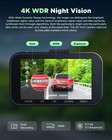 Toguard Uhd 2160p 4k Dash Cam Front Rear Dual Lens Car Dash Camera Night Vision