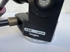 Manfrotto Bogen 3039 3-way Pan tilt Tripod Head W plate Nice 