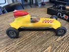 1956 Cox Thimble Drome Prop Rod Aluminum Chassis Tether Car