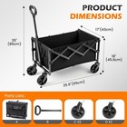 Rolling Pet Stroller Dog Cat Travel Stroller With Storage Basket For Small Dogs