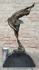 Art Deco Delor Nude Woman Sale Statue Figurine Bronze Sculpture Figure  
