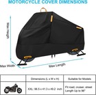 Motorcycle Cover Waterproof Outdoor  300d Heavy Duty Motorcycle Cover For Harley