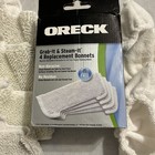 Brand New Oreck Grab It Steam It 4 Replacement Bonnets Machine Washable 