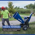 Powerhorse Towable Wood Chipper shredder  420cc Ohv Engine  5in  Chipping