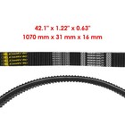 3211218 Clutch Aramid Drive Belt For Polaris Ranger 1000 20-26   Crew 1000 20-26