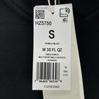 Adidas Essentials 3-stripes Fleece Jacket Womens Small Loose Black Hz5750 Nwt