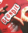 Blondie Hand Signed Gig Poster Bethlehem Pa  Sands Casino 7 10 2015 Rare