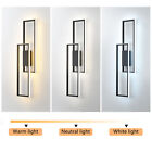Modern Acrylic Led Wall Light Metal Wall Sconce Lighting Fixture remote Control