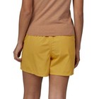 Nwot Patagonia Women s Funhoggers 4  Shorts  surfboard Yellow  100  Cotton Sz L