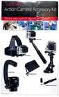 Sunpak Action Camera Accessory Kit For Gopro Nikon Sony  6-piece Kit