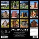Outhouses Of The World 2027 12  X 12  Wall Calendar free Shipping 