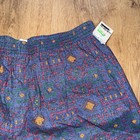 Vtg Cotton Shorts Festival New Wave Miami Vice Aop Nos 80s 90s Mens Small