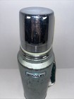 1985 Aladdin Stanley 1 Quart Green Steel Thermos Bottle Made In Usa A-944dh