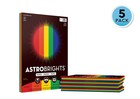 Astrobrights Colored Paper 8 5 X 11 24 Lb 89 Gsm Primary 5-color Assortment 5