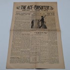 Wwii Ace Pursuiter Paine Field Everett Wa Usaaf Newspapers 1943-44 Lot Of 3
