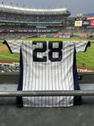 2025 Ny Yankees Austin Wells Football Jersey  28 Sga 9 5 New York Size Xl  new 