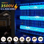 Coospider 9023 Solar Bug Zapper 3000 Sq ft Ipx6 Waterproof Outdoor