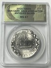 2015 Daniel Carr 1622 Atocha Cob 8 Reales Silver Token Anacs Ms67