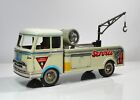 Rare G  so  w-germany    1960 s Tinplate  towtruck   Servicetruck    Friction 