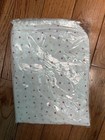 Nwt Pack Of 2 December Made 100  Organic Cotton Crib Fitted Sheet Tiny Diamond