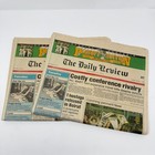 Oakland Athletics Vintage Newspaper Lot 18 1989 World Series Henderson Mcgwire