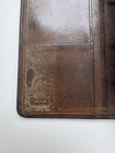 Vintage Coach Brown Leather Organizer Planner Diary Journal