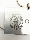 Vtg Wendell August Forge Aluminum Eagle Key Chain Handmade Grove City Pa