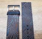 Nixon Rolling Stones 23mm Brown Leather Watch Band