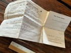 Vintage Leica Leitz Camera Manual Foldout