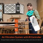 Abestorm Air Filtr System Ionizer 1350cfm Hanging Air Filter Shop Dust Collector