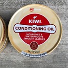 Kiwi Conditioning Oil Nourishes   Waterproofs Smooth Leather New Lot Of 2 Cans