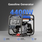 Efurden 4400 Watt Portable Gasoline Generator 4 Stroke 208 Cc Engine Gas Powered