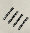 4 Pcs Aluminum Small Emblem Sticker For Mercedes Amg Edition  1 3  X 0 1 