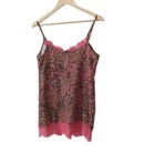 Grazia lliani Camisole Slip Lingerie Top Size Small Made In Italy Babydoll Lace