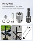 Top Wind Trailer Jack Crank Cordless Drill Adapter With 1 2 Inch Socket 