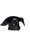 Vtg High Quality Carved Ironwood Aardvark Ant Eater Sculpture Figurine    