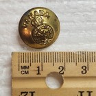 Canadian Army General Service Uniform Brass Buttons Lot Of 8 Small Wwii Vintage