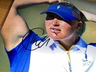 Lpga Golf Star Solheim Cup Team Europe Charley Hull Hand Signed 8x10 Photo Coa