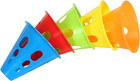 Jucoan 50 Pack 3  Mini Sports Cones For Agility Training And Field Marking