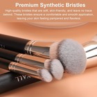 3pcs Angled Kabuki Brush Set For Liquid cream powder  170s 270s 370s 