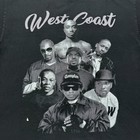 West Coast 2pac Snoop Eazy-e  Rap Hip Hop Souvenir Shirt Size Large
