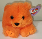Vintage Puffkins Mango The Orange Bear 4  Plush Stuffed Animal Toy Swibco Nwts