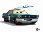 Mario Andretti Signed 8x10 Photo Bas Autographed Disney Cars Ford Fairlane 49