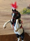 Shah Azim Collectible Horse Figurine Plastic Signed By Maggie Bennet 2013