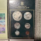 Bu Official 1985 British Virgin Islands Proof Set With Mint Stamps